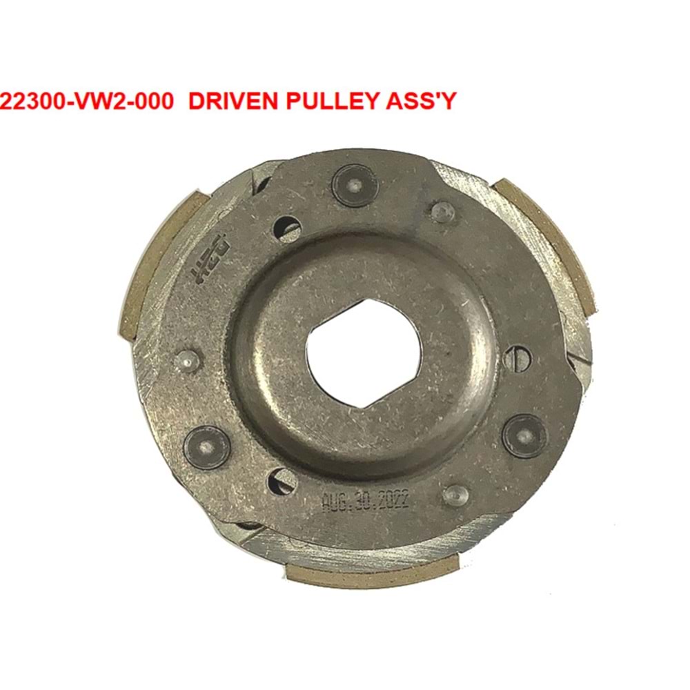 SYM VARYATOR DEBRIYAJ BALATASI KOMPLE 22300-VW2-000