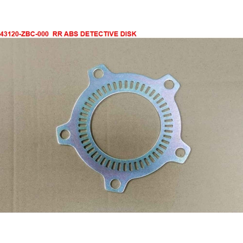 SYM JET X 125 FREN ABS OKUYCU SAC TAKIP DETECTIVE DISKI SACI ARKA. 43120-ZBC-000