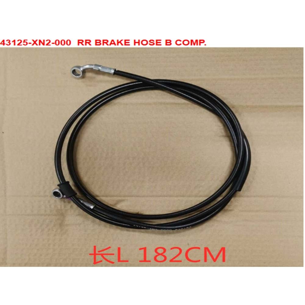 SYM ARKA CELIK FREN HORTUMU (B) 43125-XN2-000