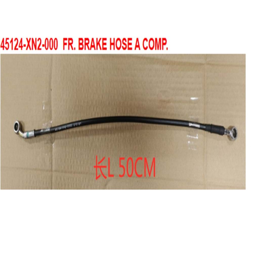 SYM SOL ON CELIK FREN HORTUMU(A) (L.) 45124-XN2-000