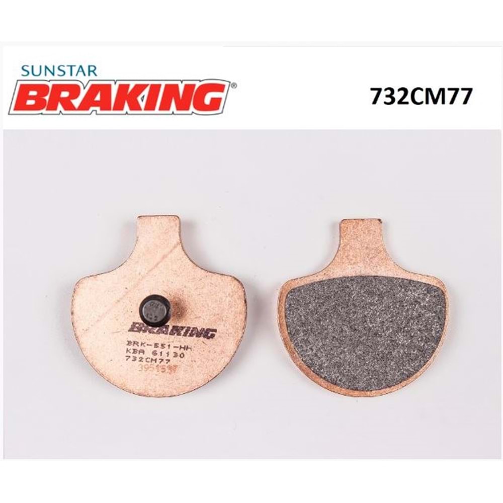 BRAKING 732CM77 SİNTERLİ ÖN FREN BALATASI