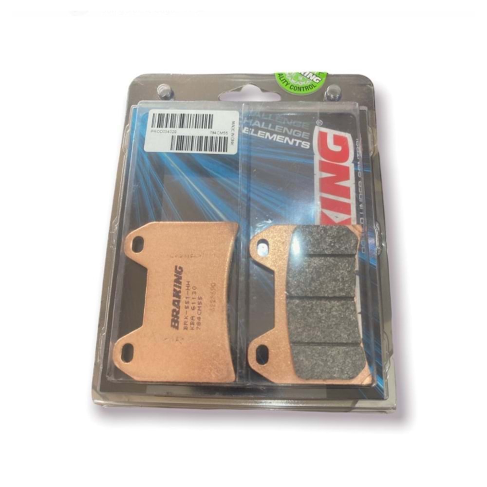 DUCATI HYPERMOTARD EVO 1100 ÖN FREN BALATASI SİNTERLİ (10/12) BRAKING 784CM55