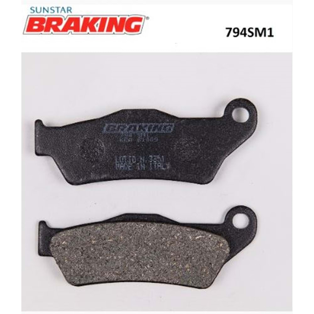 BRAKING 794SM1 YARI METALİK ARKA FREN BALATASI