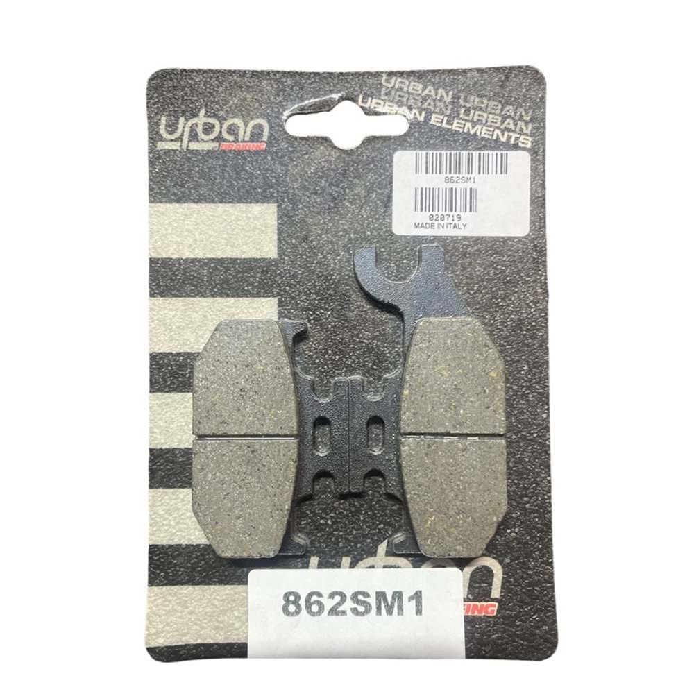 BRAKING 862SM1 YARI METALİK ARKA FREN BALATASI