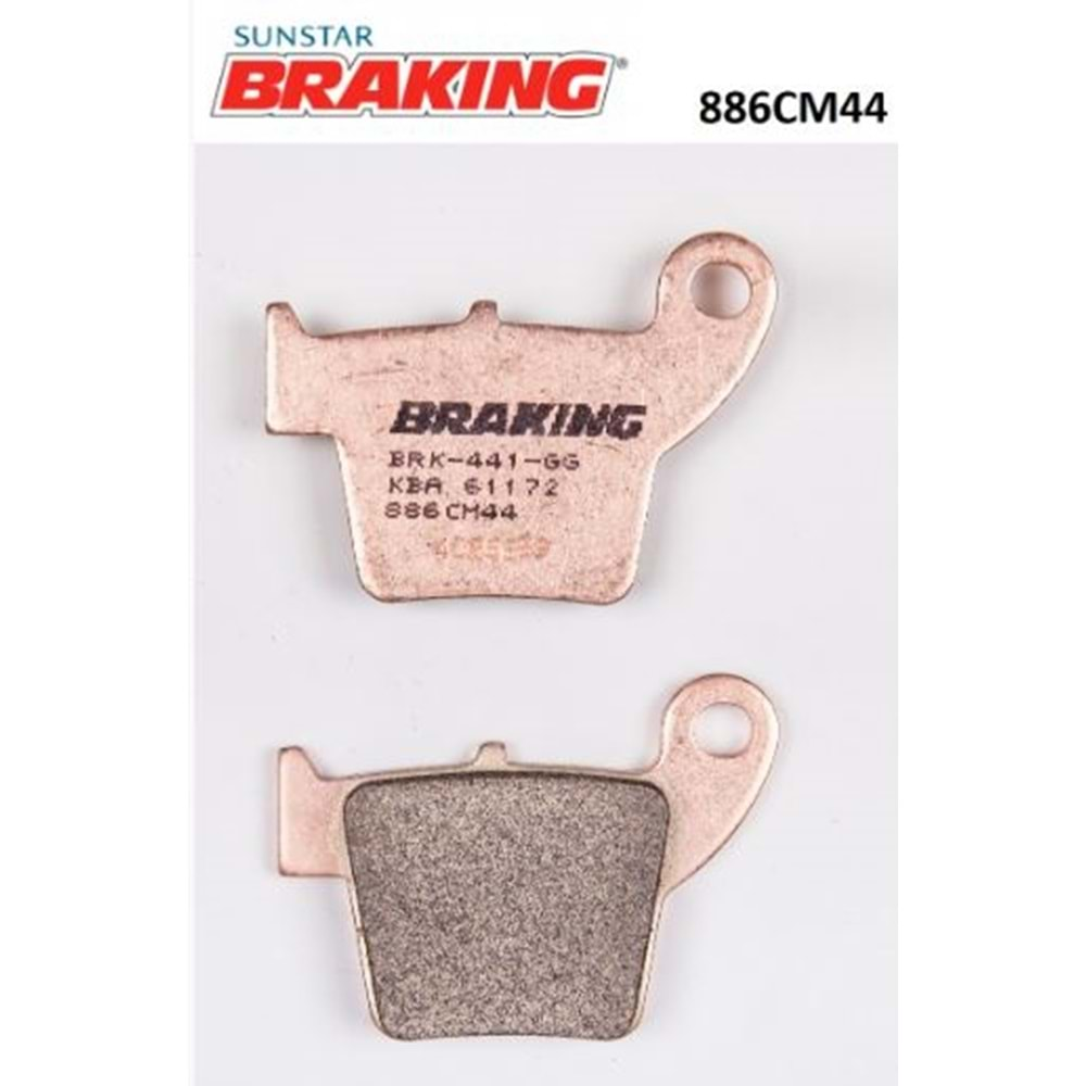 BRAKING 886CM44 SİNTERLİ FREN BALATASI