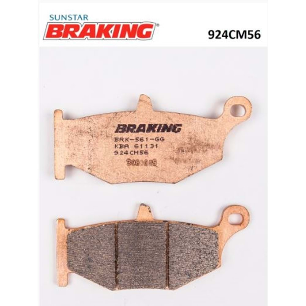 BRAKING 924CM56 SİNTERLİ ARKA FREN BALATASI