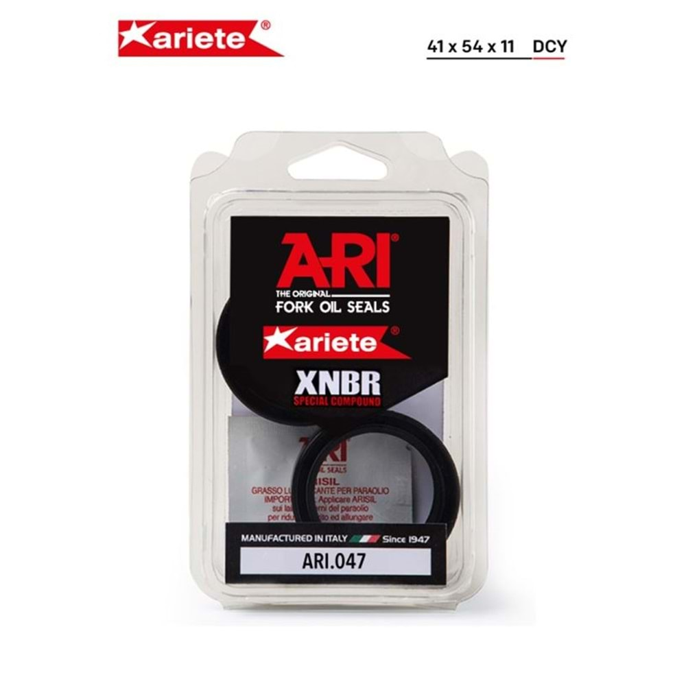 ARIETE HONDA XLV 600 TRANSALP ÖN AMORTİSÖR YAĞ KEÇESİ (91/99) ARI.047 41X54X11 (ÇİFT YAYLI)