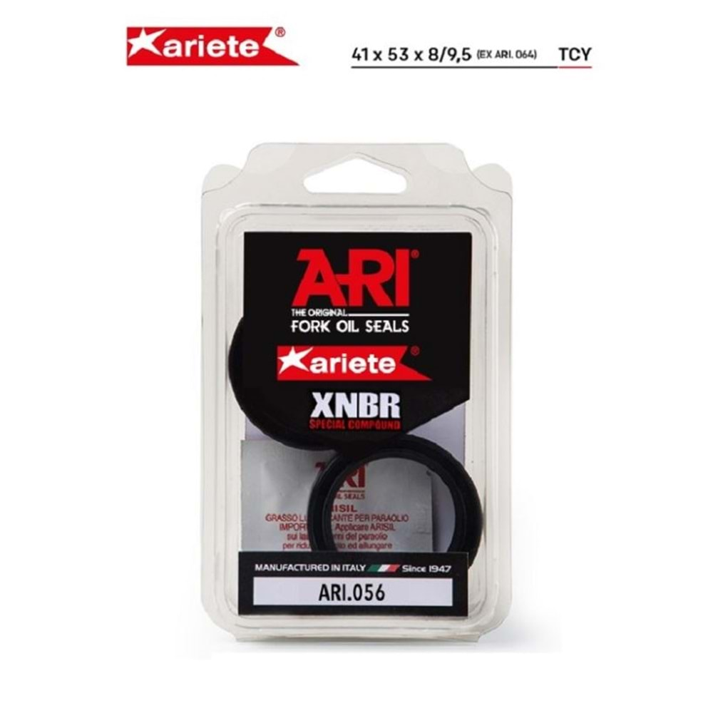 ARIETE KAWASAKI ZX-9R NINJA ÖN AMORTİSÖR YAĞ KEÇESİ (94/96) ARI.056 41X53X8/9,5 TEK YAYLI