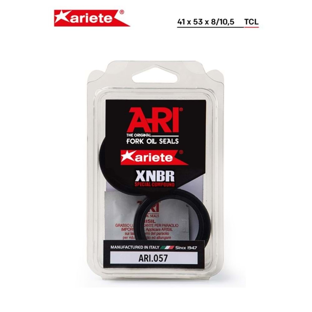 ARIETE APRILIA PEGASO 650 ÖN AMORTİSÖR YAĞ KEÇESİ (92/94) ARI.057 41X53X8/10,5 TEK YAYLI