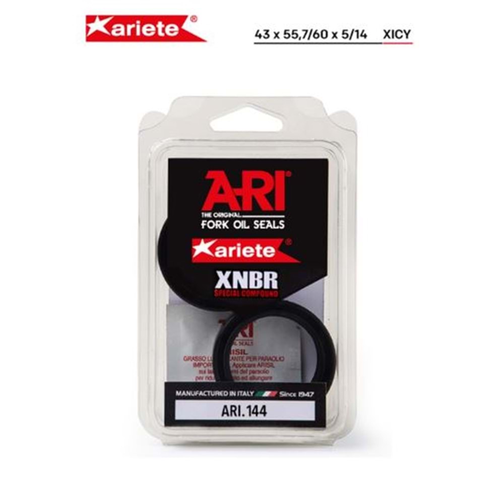 SUZUKI GSX-S / F ABS ÖN AMORTİSÖR TOZ KEÇESİ (15/21) ARIETE ARI.144 43X55,7/60X5/14 TOZ KEÇESİ