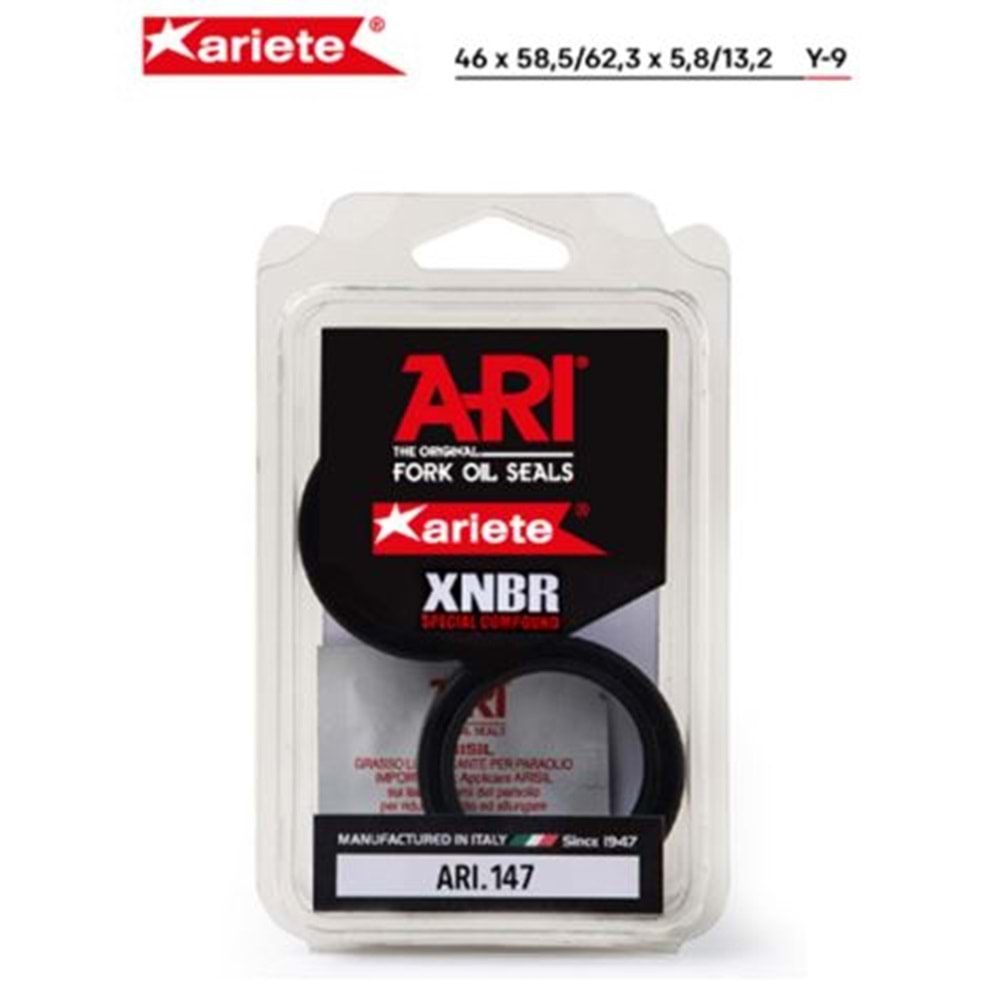 ARIETE BMW S 1000 RR ÖN AMORTİSÖR TOZ KEÇESİ (10/18) ARI.147 46X58,5/62,3X5,8/13,2 TOZ KEÇESİ