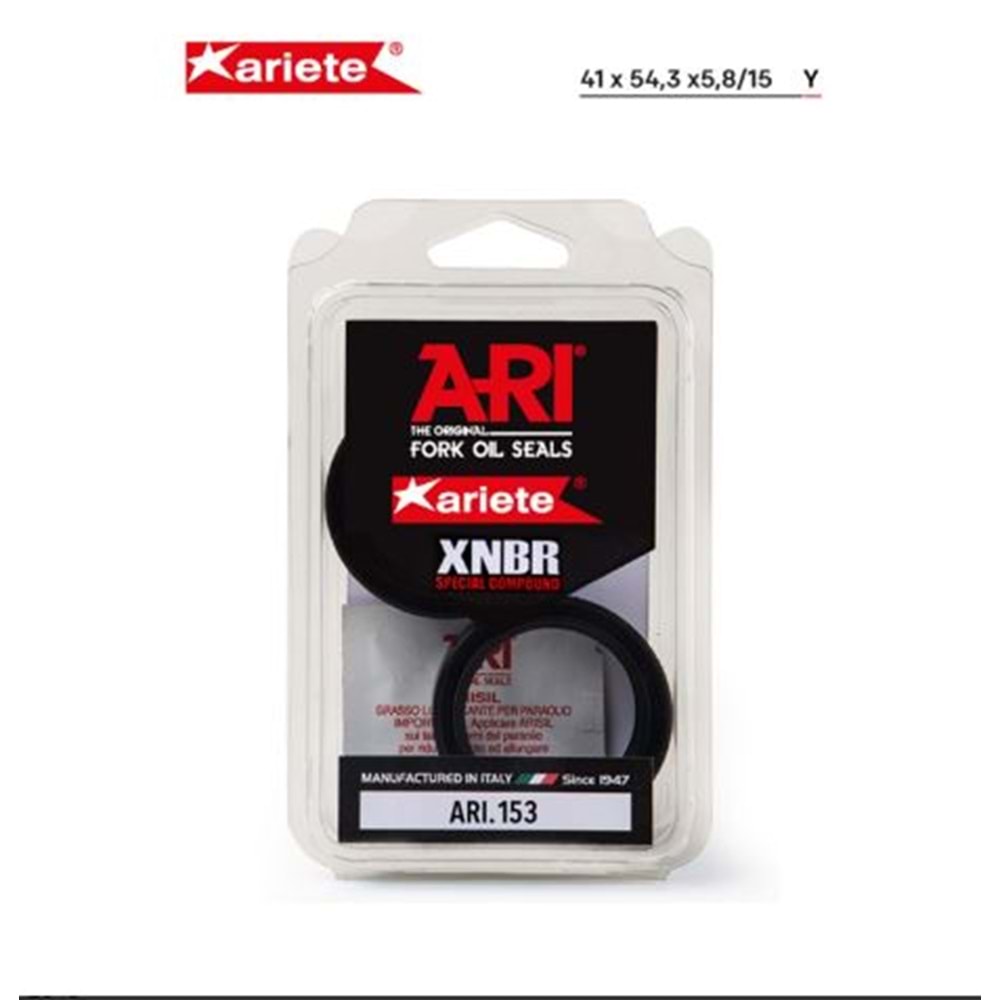 HONDA CBR 600F ÖN AMORTİSÖR TOZ KEÇESİ (97/13) ARIETE ARI.153 41X54,3X5,8/15 TOZ KEÇESİ