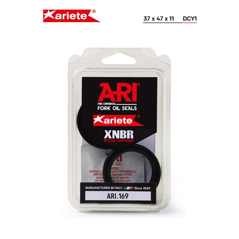 ARIETE ARI.169 ÖN AMORTİSÖR YAĞ KEÇESİ 37 X 47 X 11 DCY1