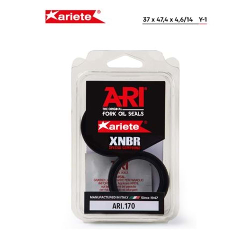 ARIETE BMW R 1250 GS / ADV ÖN AMORTİSÖR TOZ KEÇESİ (19/21) ARI.170 37X47,4X4,6/14 TOZ KEÇESİ