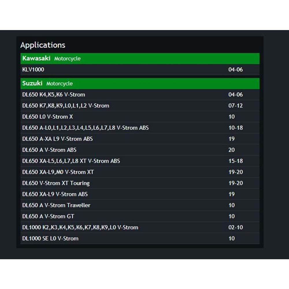 HİFLO HFA 3611 SUZUKİ DL 650 -DL 100 HAVA FİLİTRESİ