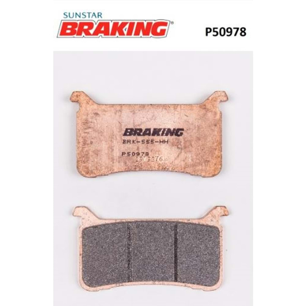 BRAKING P50978 SİNTERLİ ÖN FREN BALATASI