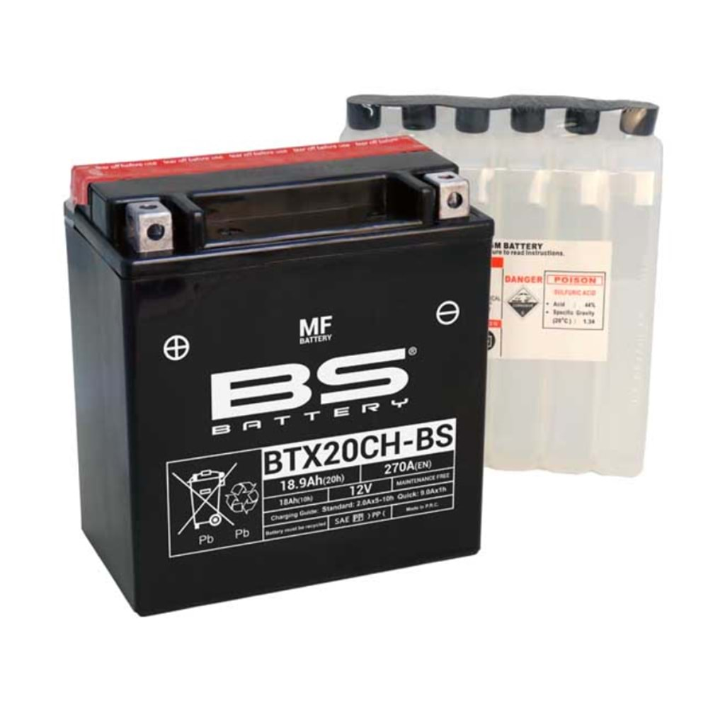 BS BATTERY BTX20CH-BS VARADERO BMW K1600 GT