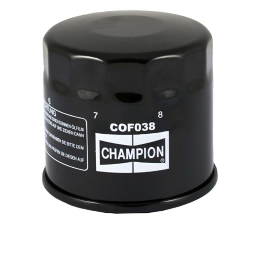 Champion COF038 Yağ Filtresi SUZUKİ BURGMAN V-STROM CHAMPION