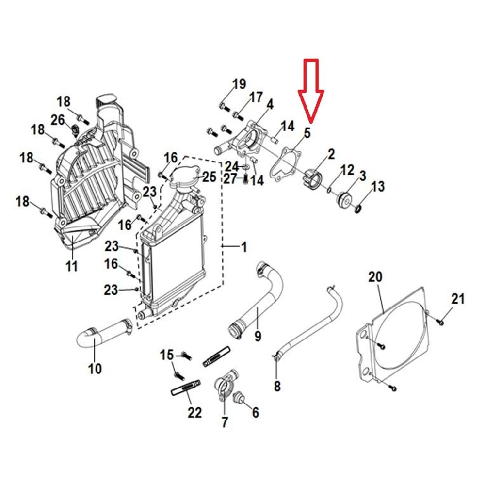 SYM JET X 125 DEVİRDAİM KAPAK CONTASI 19229-MA2-010