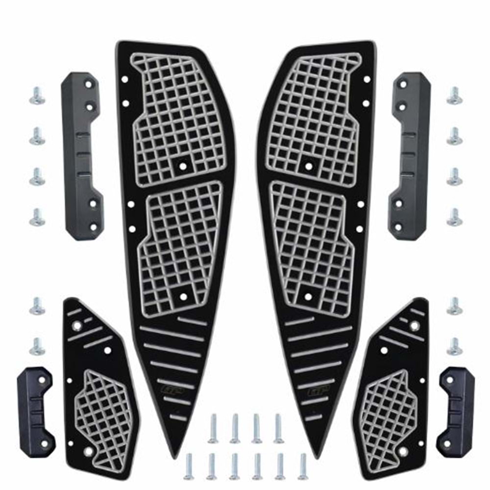 GP Kompozit Yamaha XMAX 250-400 2018-2022 Uyumlu Basamak Alüminyum GP19330259001496