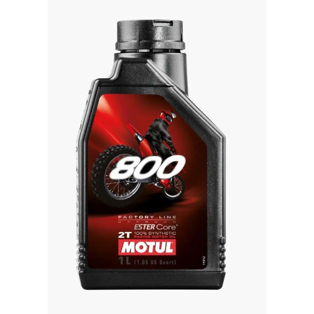 MOTUL 800 FACTORY LINE OFF ROAD 2T 2 ZAMANLI MOTOR YAĞI 1LT