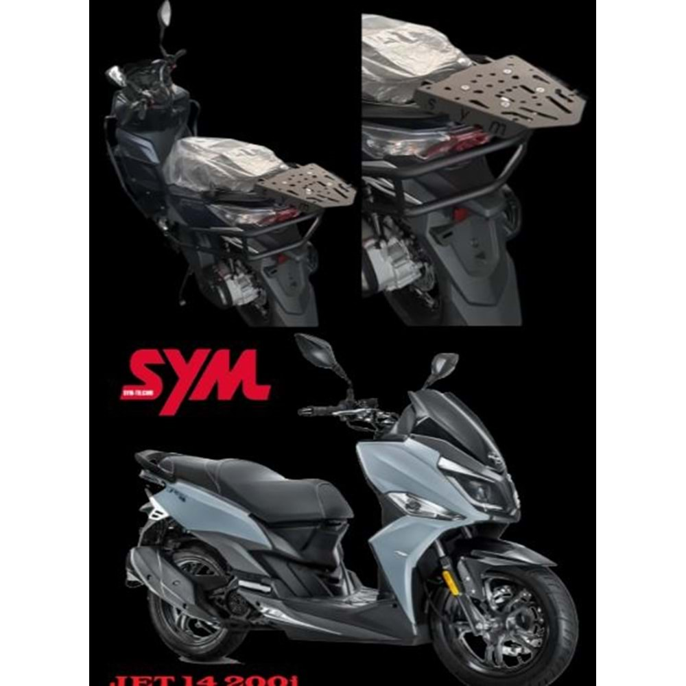 SYM JET 14 200 ABS ARKA ÇANTA DEMİRİ SYMAKS014