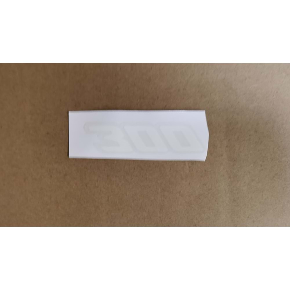 SYM JOYRİDE 300 ÇIKARTMA LOGO 300 YAZISI 87124-XTA-000-T1