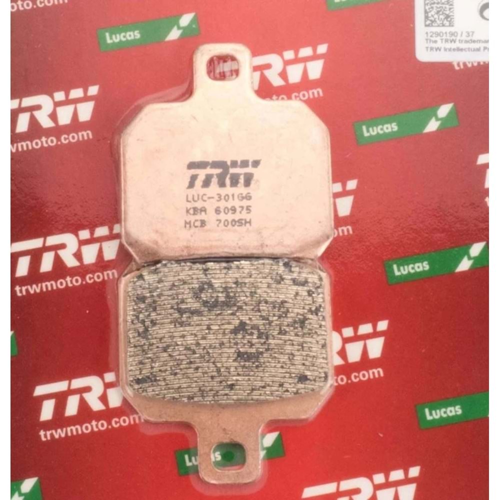 TRW MCB700SH Ön Fren Balatası | Yüksek Performanslı Motosiklet Fren