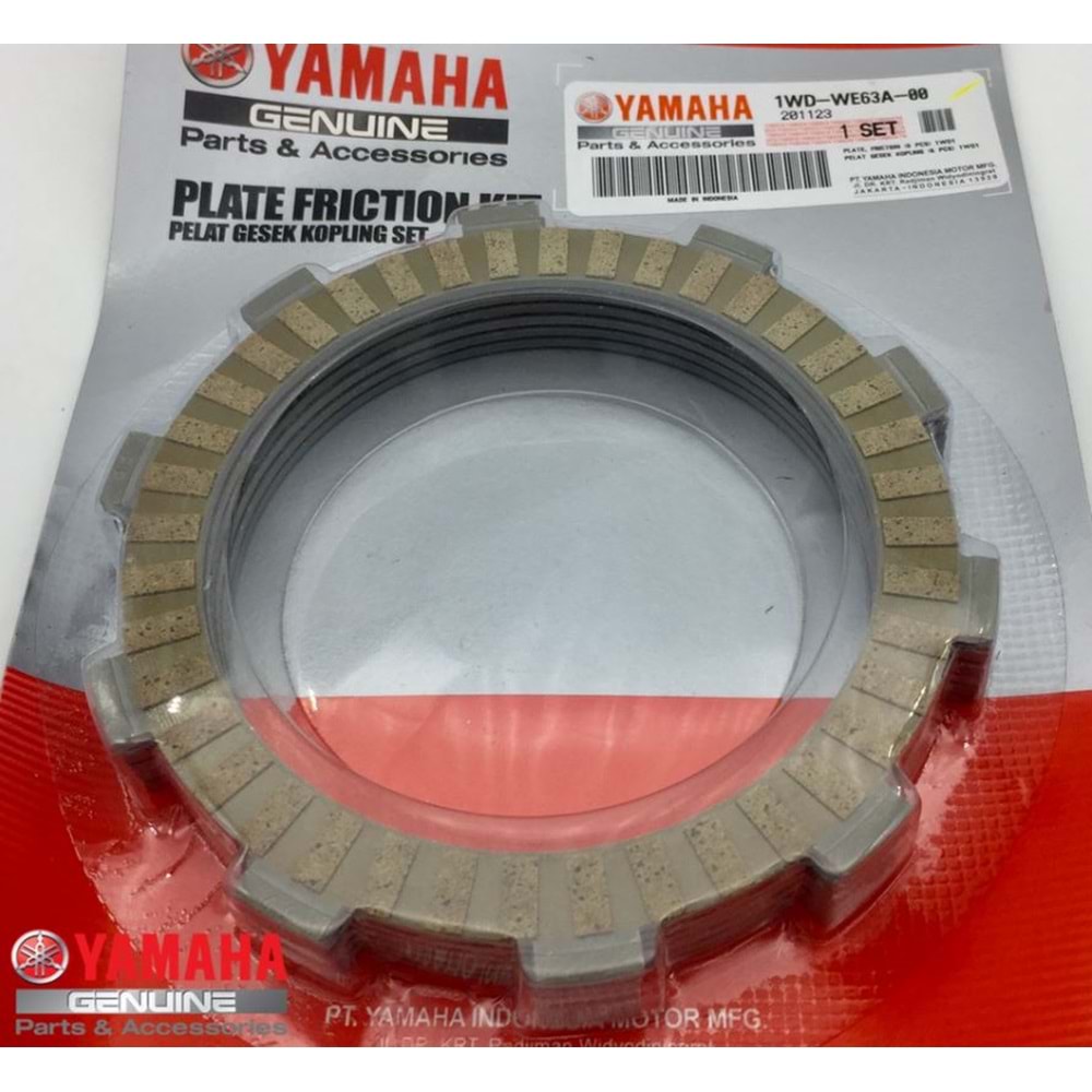 Yamaha Yzf R25 Mt-25 Debriyaj Balata Seti Orjinal 1WD-WE63A-00