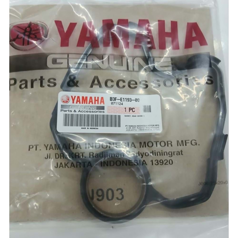 Yamaha Nmax Tricity Külbütör Contası Orijinal B3F-E1193-00 2020-24