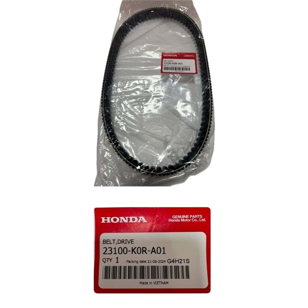 Honda Sh 125 Kayış 2024-2025 23100-K0R-A01 ORJİNAL