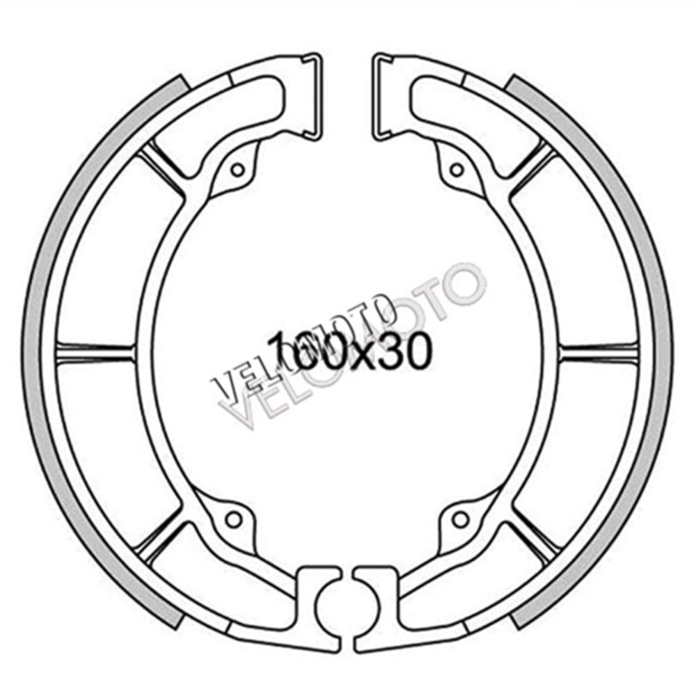 KAWASAKİ EN 500 VULCAN EL 250 ARKA FREN BALATASI KAMPANA NEWFREN 437-107