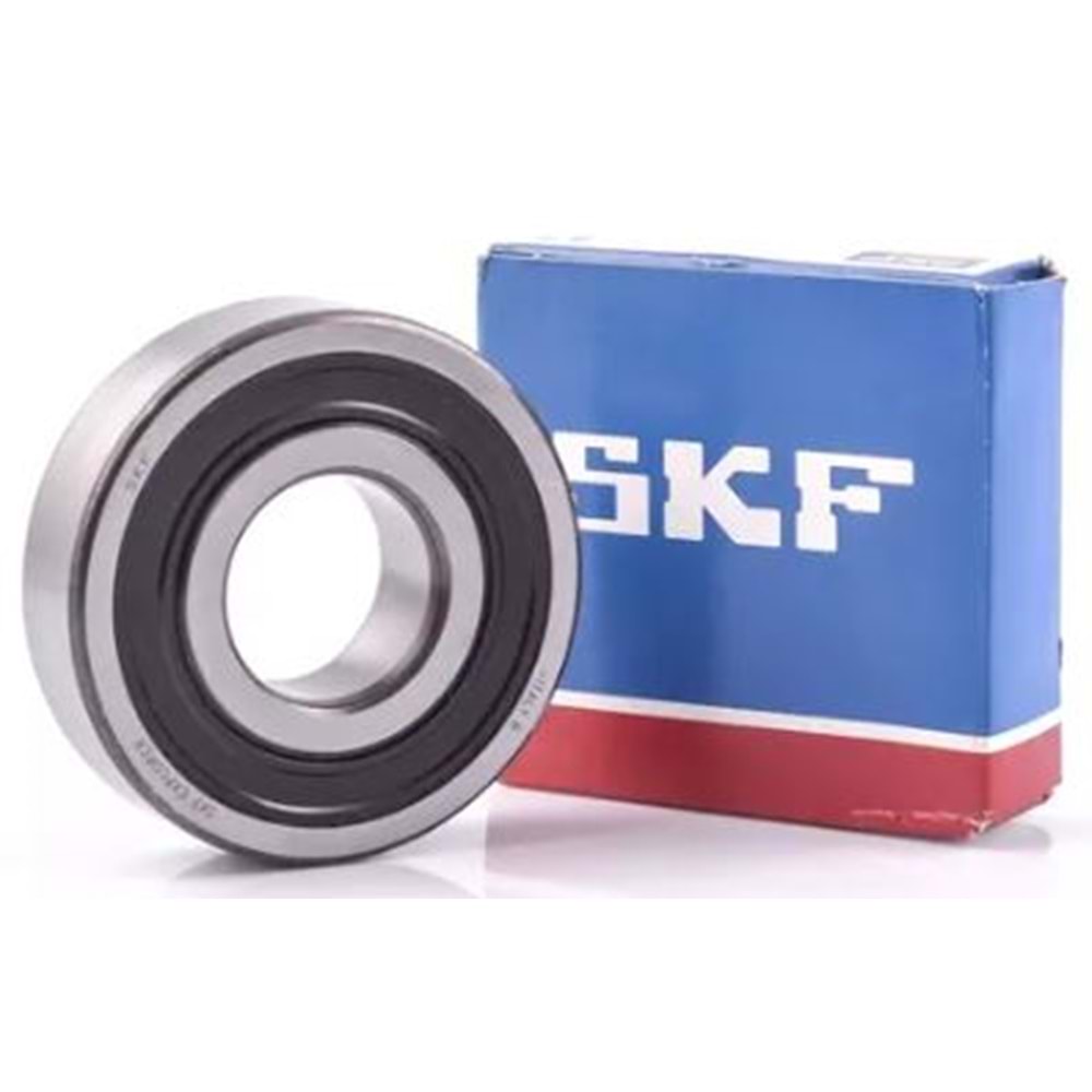 SKF 6302-2RSH/C3 Kapaklı Rulman (15x42x13 mm) – Sabit Bilyalı, Toz & Neme Dayanıklı
