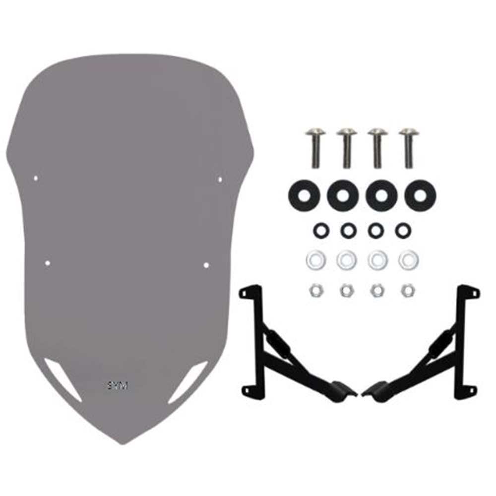 SYM MMBCU MAMBA 160 ÖN TUR CAMI ORJ. FÜME CAM2