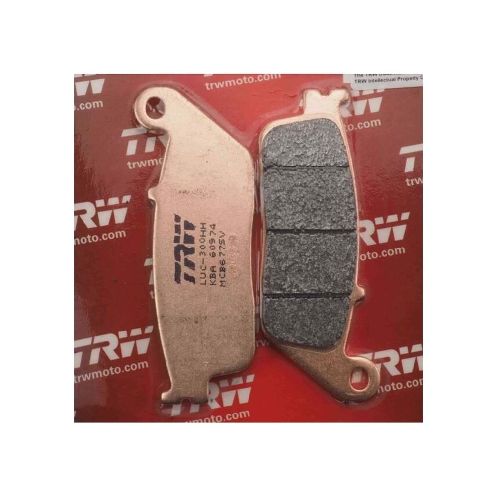 TRW HONDA CB 500 FA CB500X CB650F CBF500 CBF1000 CBR650R NC750 X NC750 INTEGRA CB650 R SİNTERLİ FREN BALATASI MCB677SV