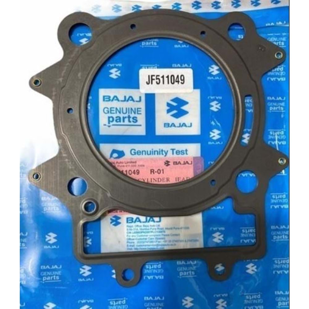 BAJAJ DOMİNAR 400 SİLİNDİR KAPAK SAC CONTA ORİJİNAL JF511049