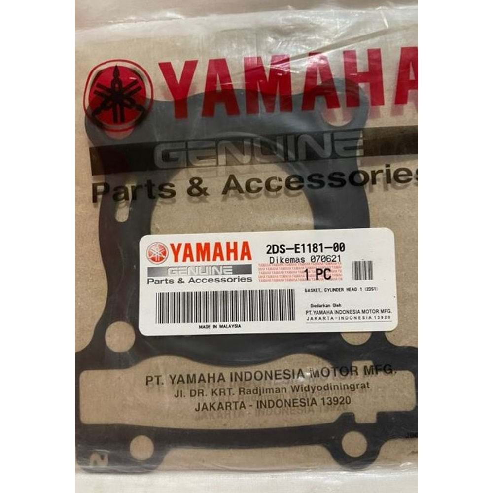 YAMAHA N MAX 125 15-20 SİLİNDİR ÜST CONTA 2DS-E1181-00