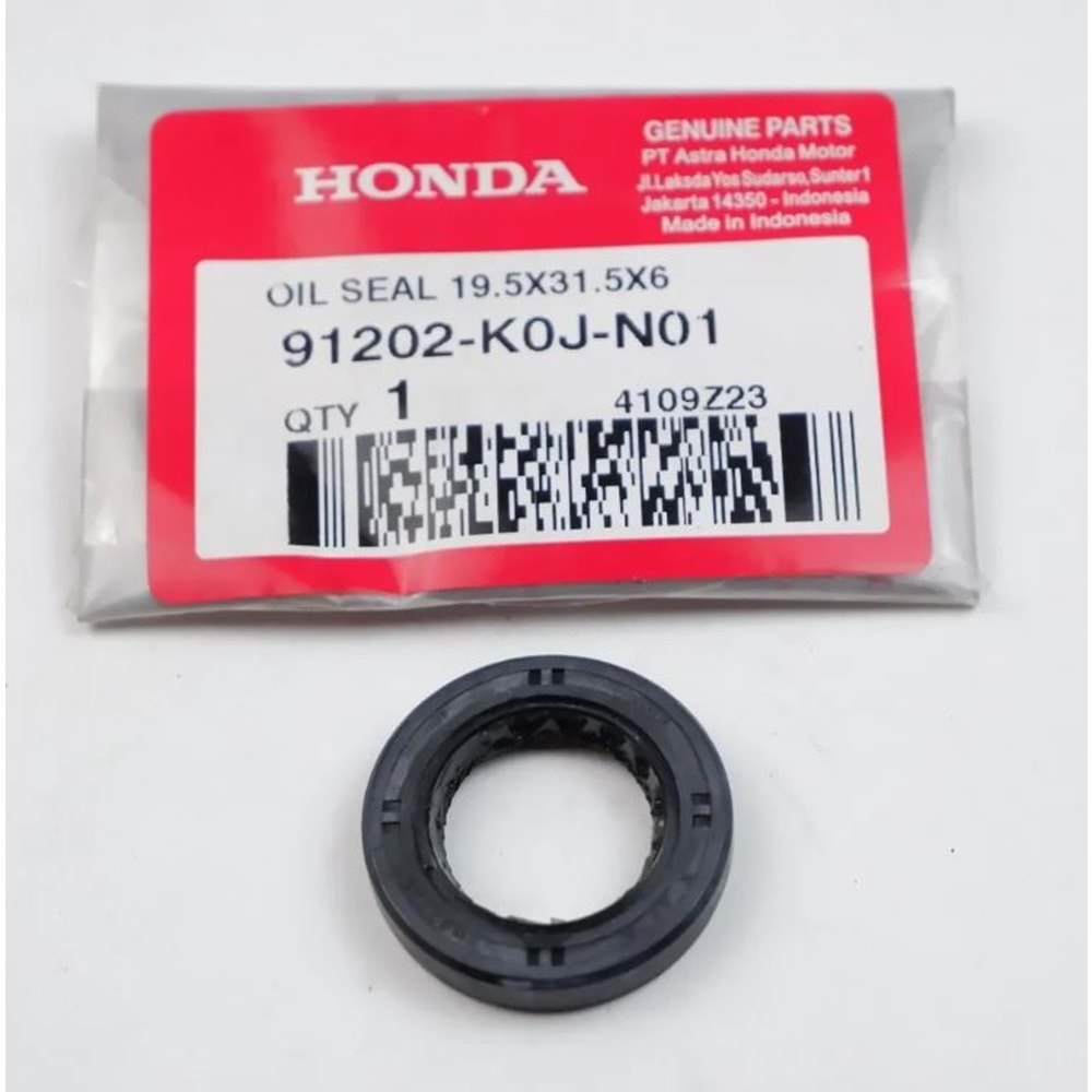 HONDA DİO 110 SOL KRANK KEÇESİ ORJİNAL 19,5X31,5X6 (91202-K0J-N01)