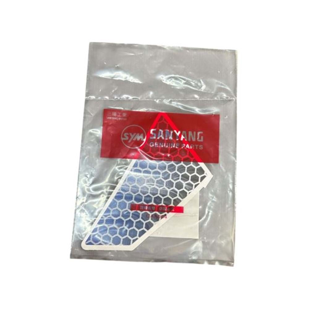 SYM NH X 125 ÖN SOL PANEL ÇIKARTMA MAVİ 17512-NHA-000-T2