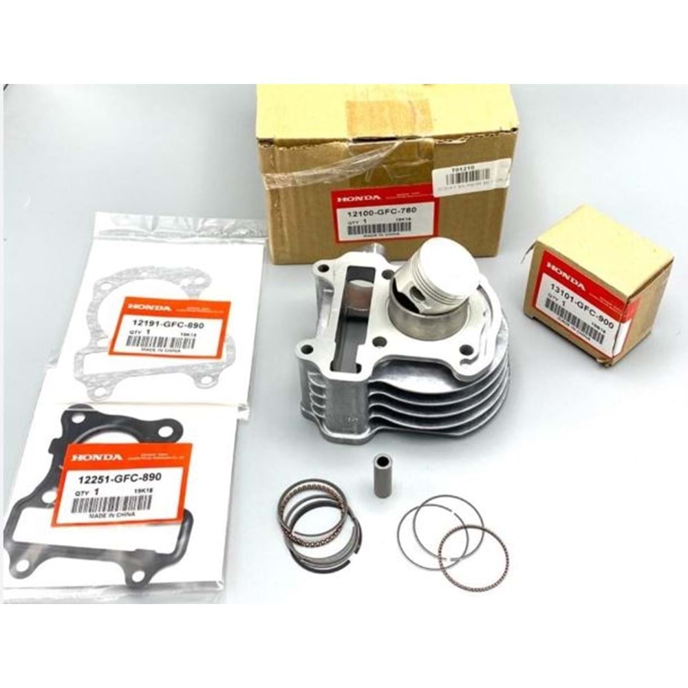 Honda Today Silindir Seti Komple Orjinal 12100-GFC-780