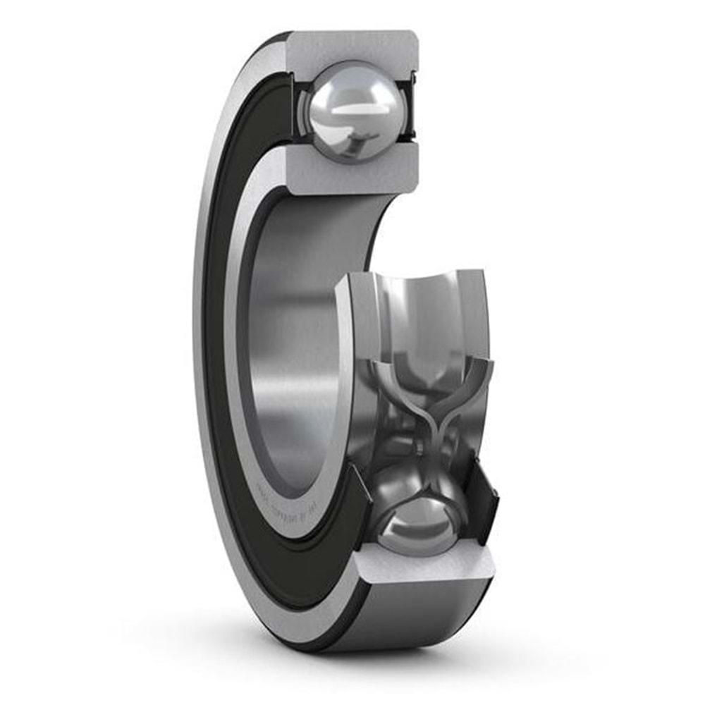 SKF 6206-2RS1/C3 Rulman 30x62x16 mm – Çift Keçeli, Yüksek Devir Dayanımlı Orijinal SKF Bilya
