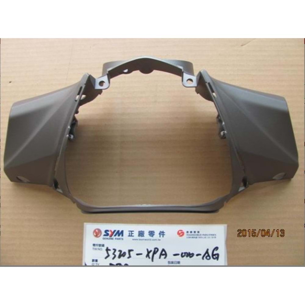 SYM SYMPHONY 125-200 GİDON DİREKSİYON ÖN PANEL MAT GRİ 53205-XPA-000-AG