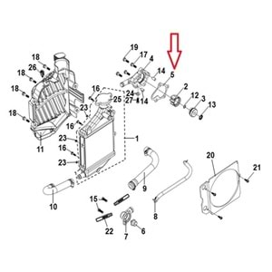 SYM JET X 125 DEVİRDAİM KAPAK CONTASI 19229-MA2-010