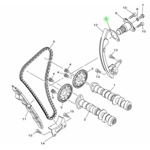 YAMAHA YZF R25 MT 25 TANSİYONER GERGİ CONTASI 1wd-e2213-00