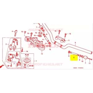 HONDA CB 600 F GİDON İÇ AĞIRLIK 53104-MY5-860 (adet fiyatıdır)