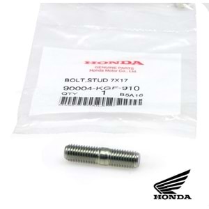 HONDA PCX 125 EGZOZ SAPLAMASI ORJ. 7X17 90004-KGF-910 (adet fiyatıdır)