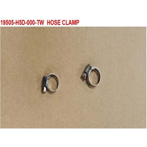 SYM KELEPCE RADYATOR BAGLANTI HORTUMU KELEPCESI(19505-H5D-000) 19505-H5D-000-TW