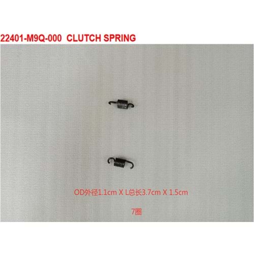 SYM YAYI VARYATOR DEBRIYAJ BALATASI YAYI ADET(PKT5) 22401-M9Q-000