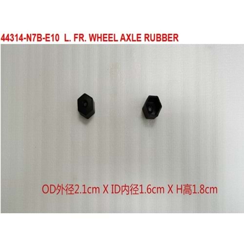 SYM KECE JANT TOZ JANT ON KECESI ON SOL(L.) 44314-N7B-E10