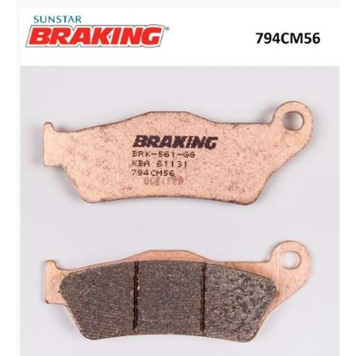 BRAKING 794CM56 SİNTERLİ ARKA FREN BALATASI